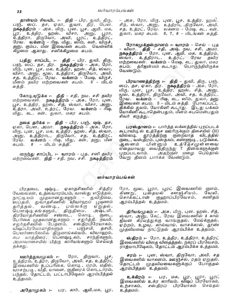 Panchangam